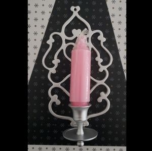 Candle wall sconce